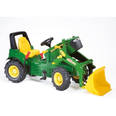 Traktor z napędem na pedały i ładowaczem John R71012 | Exvi