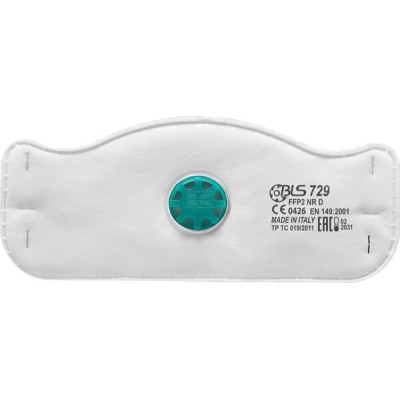 Maska przeciwpyłowa 729 FFP2 z zaworkiem BLS8006225 | Exvi