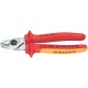 Nożyce do przewodów VDE Knipex, 165 mm TA9516165 | Exvi