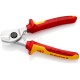 Nożyce do przewodów VDE Knipex, 165 mm TA9516165 | Exvi
