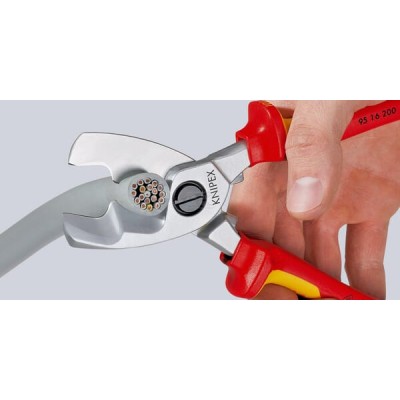 Nożyce do cięcia kabli VDE 1000V 200 mm TA9516200 | Exvi