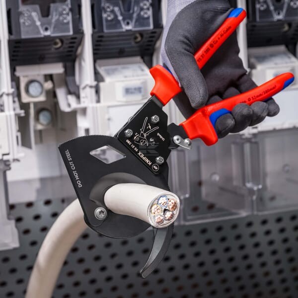 Nożyce zapadkowe do przewodów elektrycznych TA9531280 | Exvi