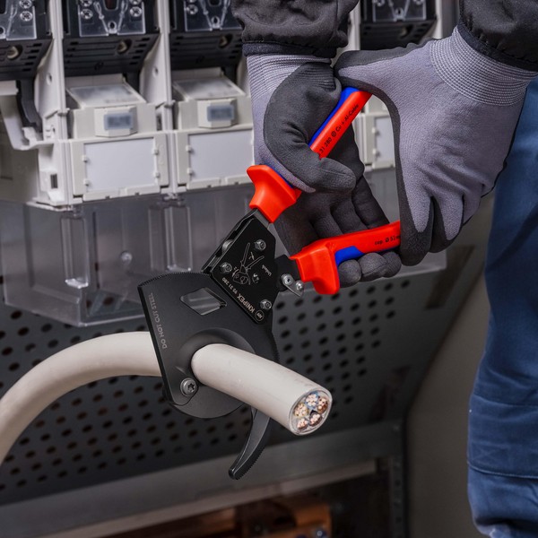 Nożyce zapadkowe do przewodów elektrycznych TA9531280 | Exvi