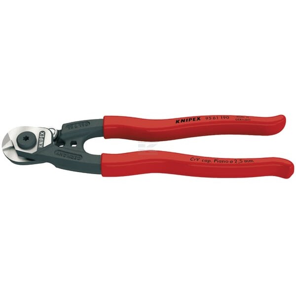 Nożyce do liny stalowej 190 mm Knipex TA9561190 | Exvi