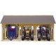 Hangar drewniany na 3 ciągniki, KidsGlobe 610340 | Exvi