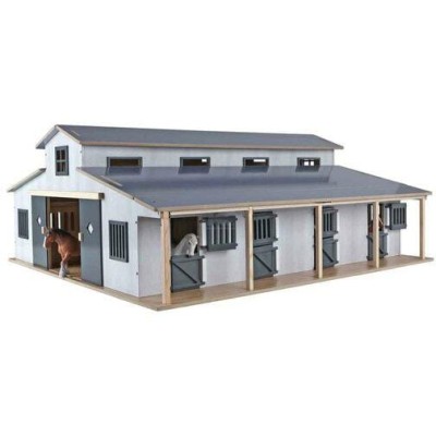 Stajnia koni 1:24 75x69x32 cm, KidsGlobe 610311 | Exvi