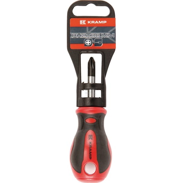 Wkrętak krzyżowy któtki PH, 2 x 38 mm 180802202038KR | Exvi
