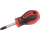Wkrętak krzyżowy któtki PH, 2 x 38 mm 180802202038KR | Exvi