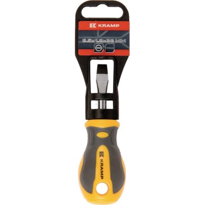 Wkrętak płaski krótki, 6.5 x 38 mm 180801165038KR | Exvi