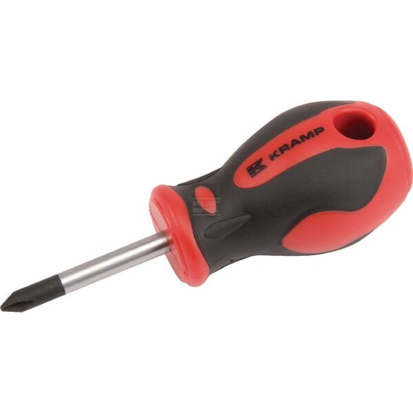 Wkrętak krzyżowy któtki PH, 1 x 38 mm 180802201038KR | Exvi