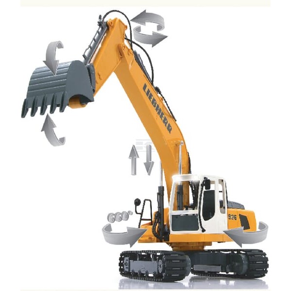 Koparka Liebherr R936 z łyżką zdalnie JA405060 | Exvi