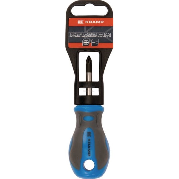 Wkrętak krzyżowy krótki PZ, 1 x 38 mm 180803201038KR | Exvi
