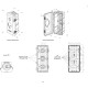 Skrzynka na gaśnicę 6/9 kg DK82020 | Exvi