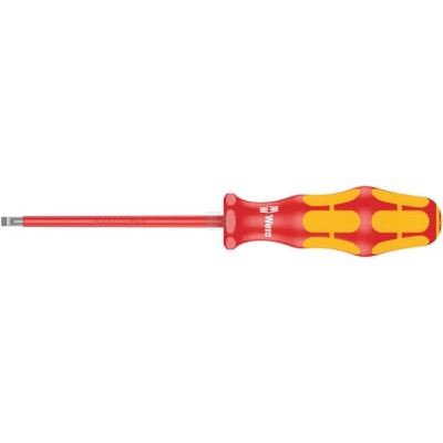 Wkrętak płaski VDE Wera, 8.0x175 mm SC160I80175 | Exvi