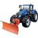 Ciągnik New Holland T8.435 z pługiem MA82722 | Exvi