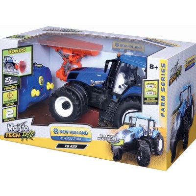 Ciągnik New Holland T8.435 z pługiem MA82722 | Exvi