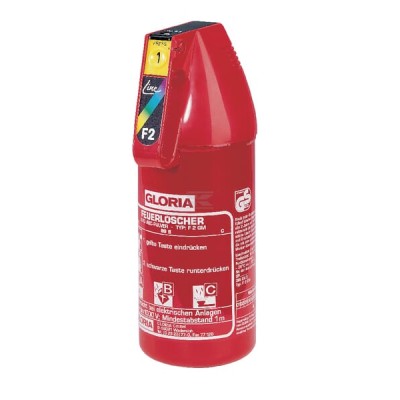 Gaśnica proszkowa F 2 G Gloria, 2 kg FLP2G | Exvi