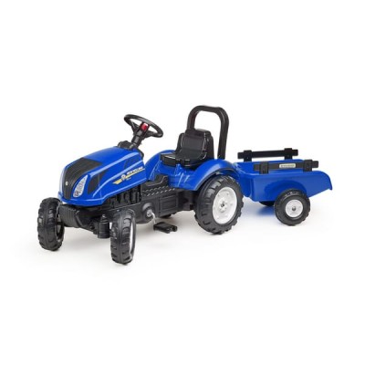 Traktor New Holland z przyczepą i otwieraną F3080AB | Exvi