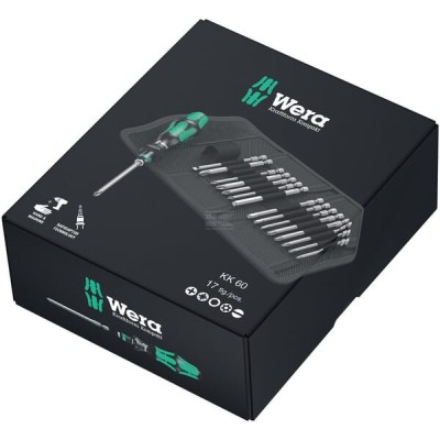 Zestaw bitów Kompakt Wera 17 ele. SC059295 | Exvi