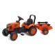 Traktor Kubota z przyczepą, Falk F2065AB | Exvi