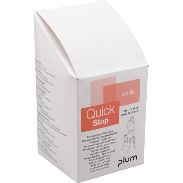 Zestaw opatrunków QuickStop 3 szt. PLUM5152 | Exvi