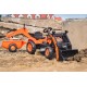 Koparko-ładowarka Kubota z ładowaczem F2065N | Exvi