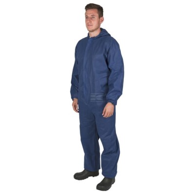 Kombinezon jednorazowy, niebieski, 55 g/m² 3432KER | Exvi