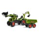 Traktor Claas z ładowaczem czołowym, koparką F1010W | Exvi