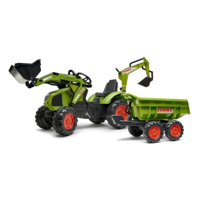 Traktor Claas z ładowaczem czołowym, koparką F1010W | Exvi