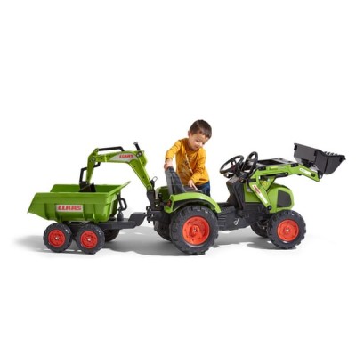 Traktor Claas z ładowaczem czołowym, koparką F1010W | Exvi