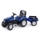 Traktor New Holland z przyczepą, Falk F3090B | Exvi