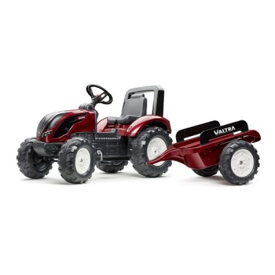 Traktor Valtra z przyczepą, Falk F4000AB | Exvi