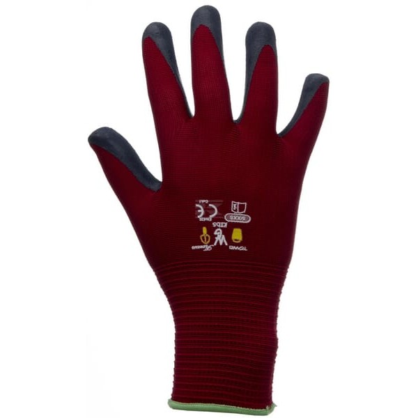 Rękawice Kids, czerwone, roz. 5-8 HS297631 | Exvi