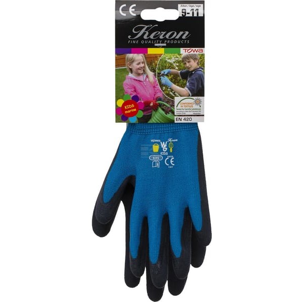 Rękawice Kids, granatowe, roz. 8-11 HS297330 | Exvi