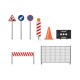 Zestaw placu budowy 1:20 JA412413 | Exvi