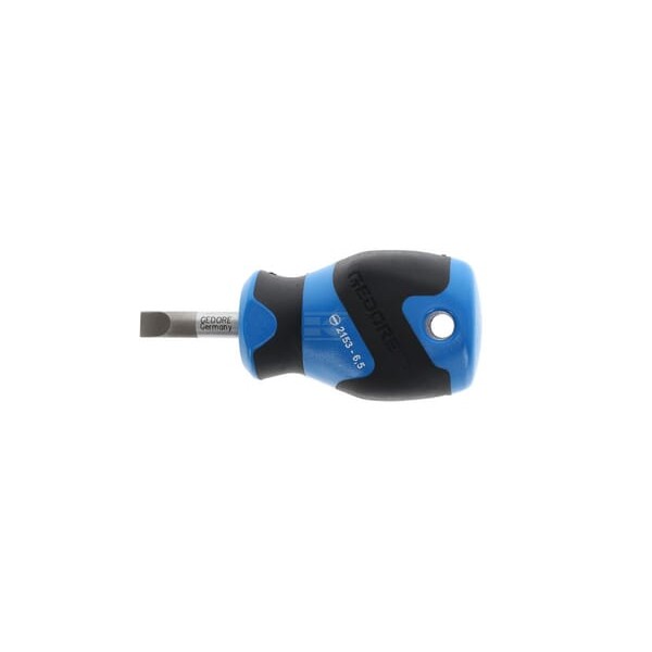 Wkrętak płaski krótki Gedore, 6,5x25 mm SC215365 | Exvi