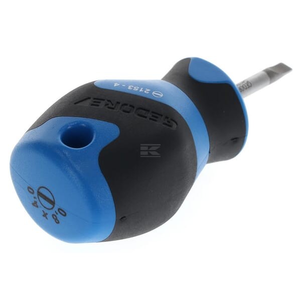 Wkrętak płaski krótki Gedore, 4x25 mm SC21534 | Exvi