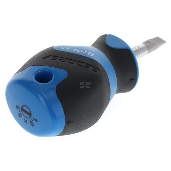Wkrętak płaski krótki Gedore, 5,5x25 mm SC215355 | Exvi