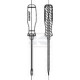 Wkrętak płaski z pobijakiem Gedore, 3,5 mm SC2154SK35 | Exvi