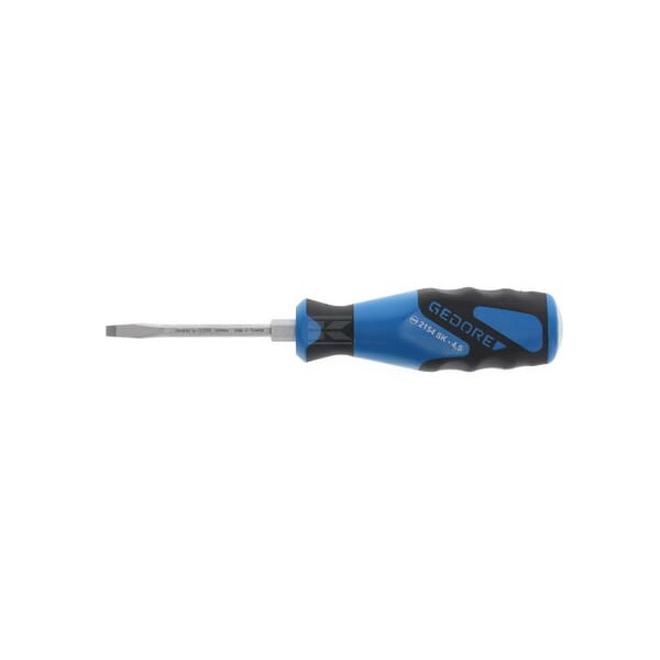 Wkrętak płaski z pobijakiem Gedore, 4,5 mm SC2154SK45 | Exvi