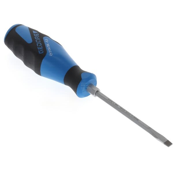 Wkrętak płaski z pobijakiem Gedore, 5,5 mm SC2154SK55 | Exvi