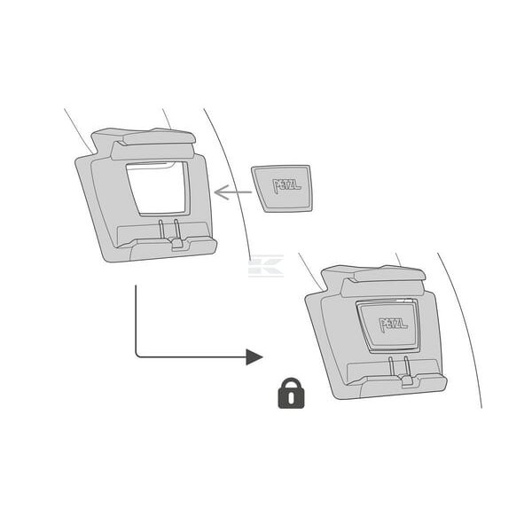 Adapter gniazda na kask E073BA00 | Exvi