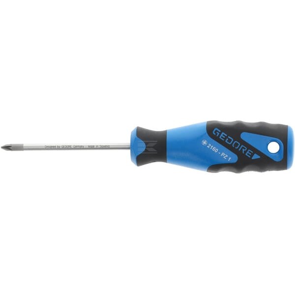 Wkrętak krzyżowy 3-C PZ Gedore, nr 1x80 mm SC2160PZ1 | Exvi