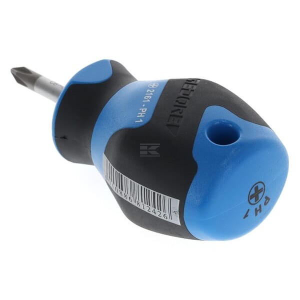 Wkrętak krzyżowy krótki PH Gedore, nr 1x25 SC2161PH1 | Exvi