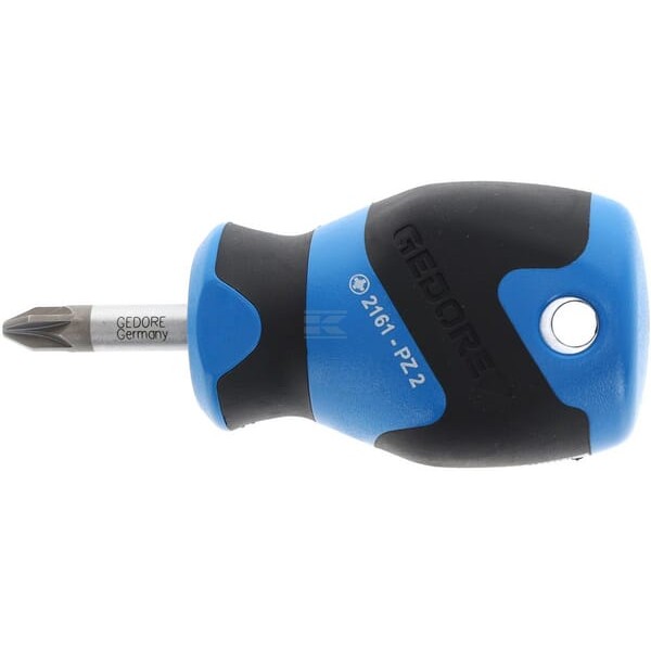 Wkrętak krzyżowy krótki PZ Gedore, nr 2x25 SC2161PZ2 | Exvi