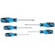 Zestaw wkrętaków Torx® z otworem Gedore SC2163TXB05 | Exvi