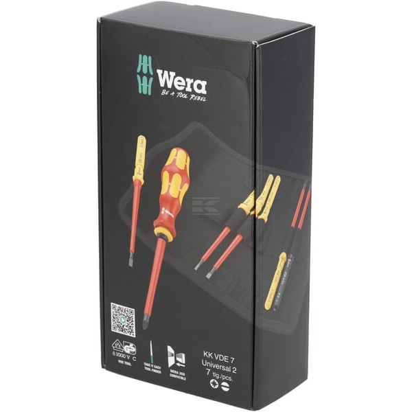 Zestaw wkrętaków izolowanych VDE Compact 05006601001 | Exvi