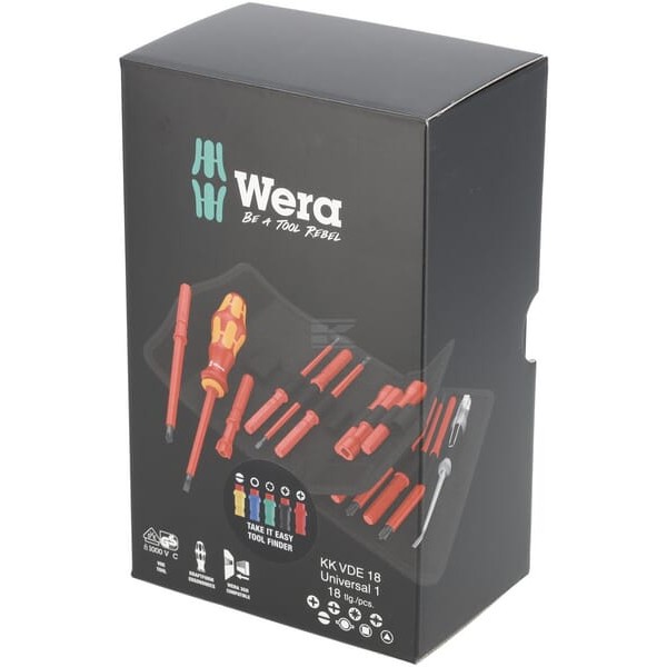 Zestaw wkrętaków izolowanych VDE Compact 05006613001 | Exvi