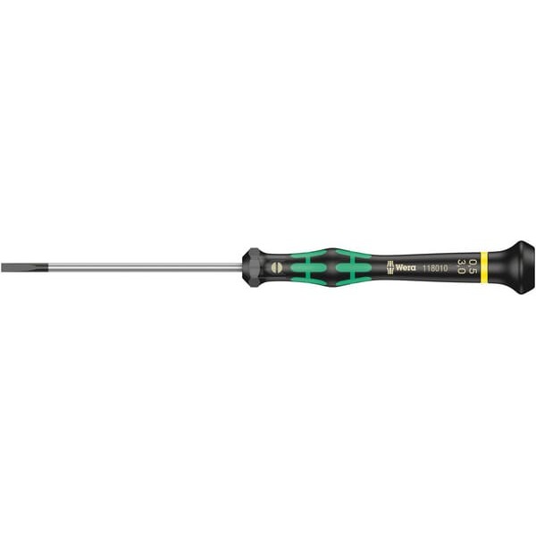 Wkrętak płaski precyzyjny Wera, 3,0x80 mm SC203530 | Exvi