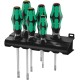 Zestaw wkrętaków Kraftform Lasertip + wieszak SC3346 | Exvi